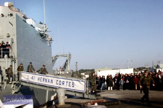 Rota, 9 de febrero de 2005. Regreso de la FIMAR XXIII (Foto: ORP Armada)